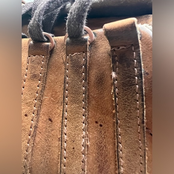 Billy Reid x K-Swiss Sneaker - Cognac Brown Leather - Made in USA - 9.5 - Picture 12 of 13